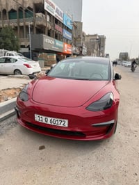 بيع او مراوس   تسلا 3 موديل 2023  تك ماطور دفع خلفي 280 حصان ماشية 40 ...
