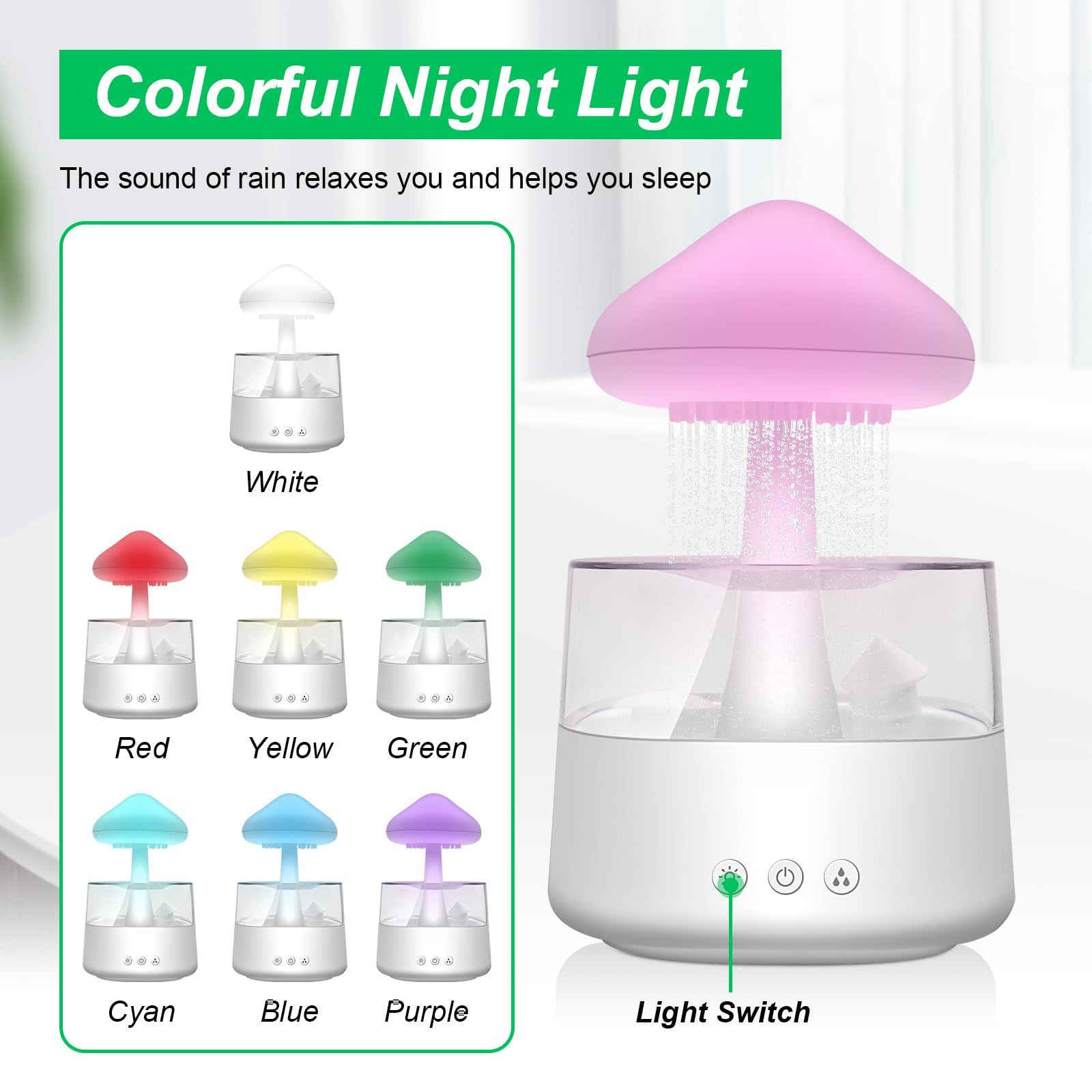 موزع زيوت عطرية من الزجاج بخاصية اطلاق الروائح العلاجية بالموجات فوق الصوتية، موزع روائح عطرية ثلاثي الابعاد بتصميم العاب نارية هادئة بدون ماء بخاصية الاغلاق التلقائي
مرطب هواء كلاود رين 450 مل 7 الوان، موزع زيوت عطرية مع اضواء LED، ضوء ليلي على شكل سحابة لغرفة الاطفال وغرفة النوم


**إذا كنت صاحب هذا الإعلان وتريد حذفه لأي سبب، رجاءا أرسل رسالة إلى الدعم الفني**