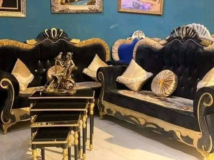 عرض خاص 660 الف 🇮🇶
مفاجئة من معمل العزاوي للتخومة والدواوين احدث الموديلات ✅
ومواصفات عالية الجودة 💪 
وبس 660 الف 🇮🇶 ،♥️🔥💯
 🇮🇶🇮🇶🇮🇶🇮🇶🇮🇶 التوصيل داخل بغداد مجاني 
🎁🎁🎁 سيت كوشات ست قطع 🎁🎁🎁 

تخم يتكون من قنفتين ام 3 طولهه مترين و قنفه ام 2 طولهه متر و50 و كرسيين 

يتكون من 5 قطع و10 مقاعد 

ظمان حقيقي لمدة 3 سنوات صيانه 💪💪💪 
  المواصفات
 خشب جام 
سفنج مميز
قماش قديفه تركي 
مقعد بلوك اسود 
للتواصل على خاص وتساب***********
توفر توصيل ☝لجميع المحافظات العراق
#تخم 
#ديوان
