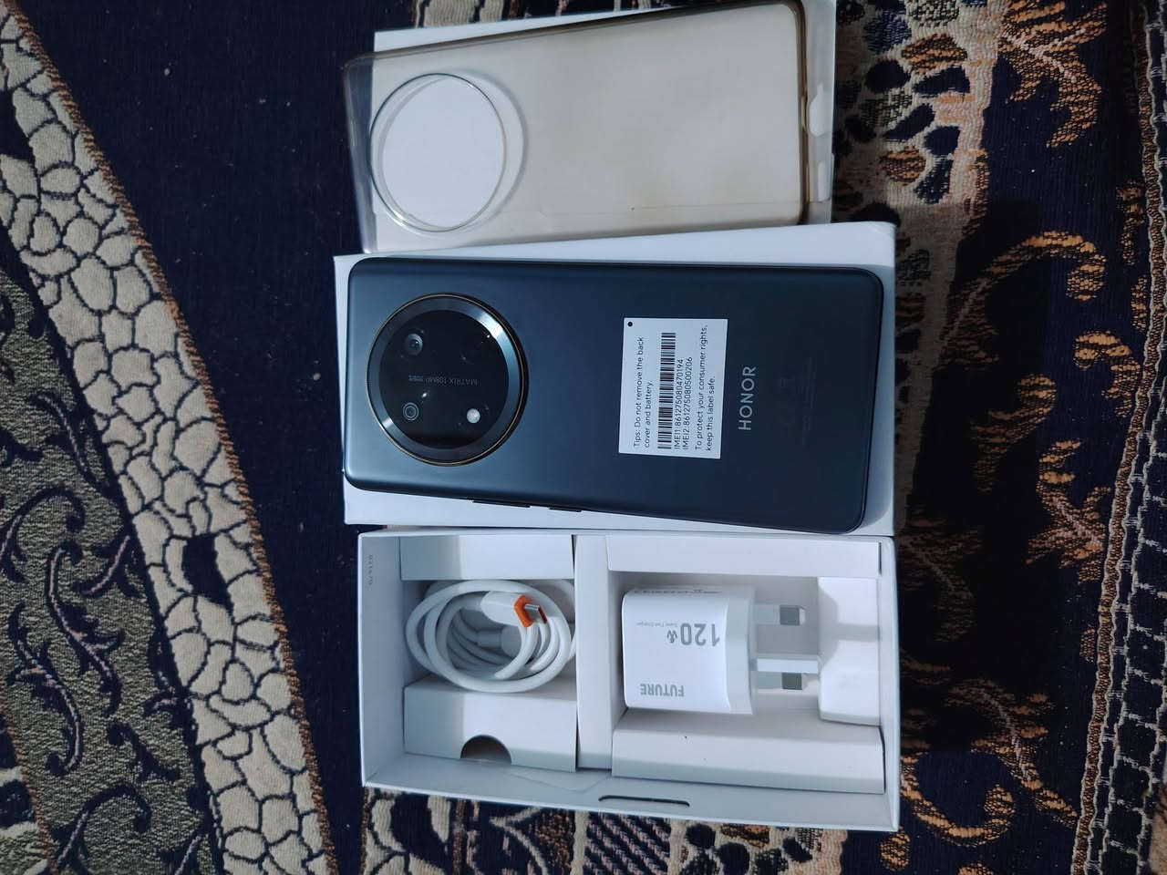 سلام عليكم
هونر x9c 5G مستخدم 
للبيع الجهاز اخو الجديد حيل نضيف زلغ مابي مرايه
مستخدم قليل نضافه الف بل ميه
ذاكره 256 عشوائية 8+8 يعني 16
الجهاز كامل ملحقات كارتونه + كفر + شاحنه 120 واط
سعره 260 الف مجاله كلش بسيط حك الجيه
مكاني بغداد السيديه *********** واتساب
