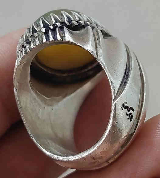 خاتم سليماني اخضر صياغة جوكي ثقيلة بغداد ***********
