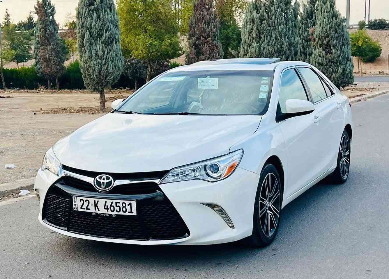 تۆیۆتا كامری 2016 فول مواصفات Xse 
97000 هەزارميل ڕۆیشتوە 
مواصفات  امريكي فول مواصفات 
سلایته وبسمة كوين كاره باي ولایت زينون
شاشة وكاميرا وحساس فوليوم 
تحديد سرعة وEco و بلاجكتور ،،،
چاملغی دواوەی لای سایەق بۆیاغە،
چاملغی لای سەکن کەمێکی بۆیاغە،
بۆنیتی دووبست ساردەکوتە،
سەیارەکە پشت وپێشی کەپسە،
ناوەوەی نەگرتوە ئێرباگی نەتەقیوە،
سەنەوی ژینگەو ڕێگاوبانی تا2027هەموی نوێیە
وێنەی سۆنەرەکەیم داناوە 
هیچ مەسرەفێکی تێدانیە 

سـعـر : لە کۆمێنت داوابکە ڕاستەوخۆ بۆت دێت 📥 

گێر و مەکیەنەی بەشەرت نەکراوەتەوە 
هیچ کێشەیەکی تێدا نییە 

ژمارەی خاوەنەکەی 
***********
شوێن هەولێر
