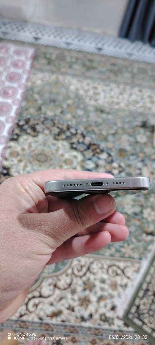 ايفون 15ابرو ماكس
بطاريه ٨٨بدون ملحقات
الجهاز مكفول من الفتح
للمعلومه الجهاز الوتر مالته ٨٠/١٠٠
بسبب النفخ.   الجهاز AAAماستر
السعر 940او بي مجال 
للستفسار  ***********
