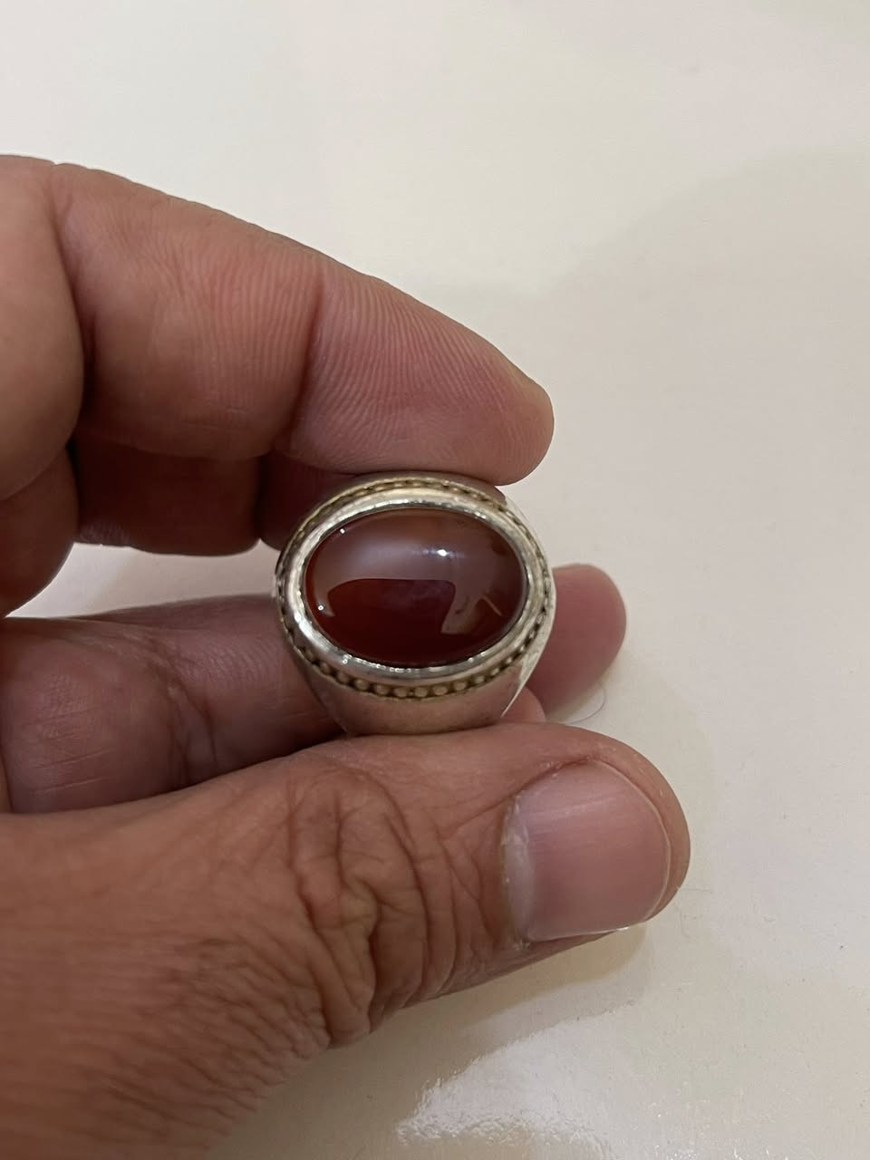 سلام عليكم شباب 
محبس يماني مشمشي صياغه نحاس ثقيله مو طعم فضه قياس 24 سعره 20 الف مكاني بغداد قريب كراج نهضه لاء يوجد توصيل


**إذا كنت صاحب هذا الإعلان وتريد حذفه لأي سبب، رجاءا أرسل رسالة إلى الدعم الفني**