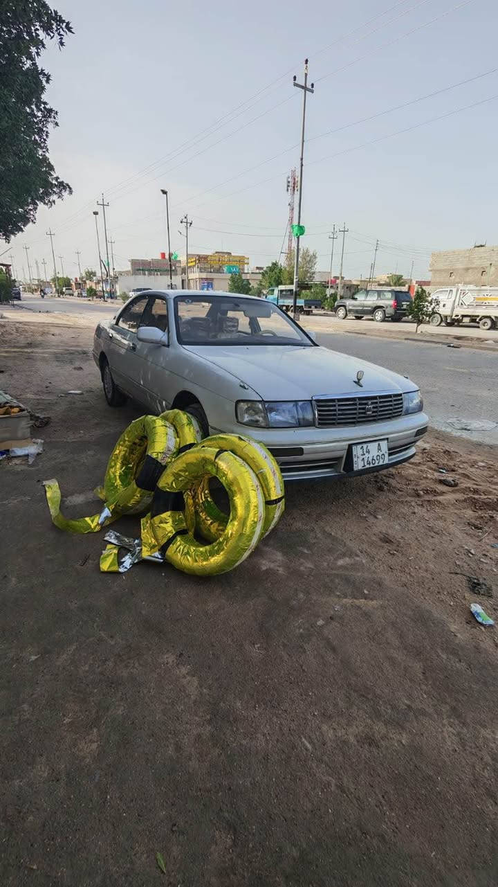 السلام وعليكم كراون بطه لون لؤلؤي مديل 1995 اصولي رقم بصرة الانكليزي سيارة شرط ع الفحص كفالة عامه من ضربه من صبغ من تبديل من الطول لطول ادامه كامله مسويلها باور جديد فيت بم جديد تخم تاير جديد راديتر جديد ضفيره جديده باتري جديد غرفتها ماصالها اهواي من دوشمتها تور اصلي  كير مكينه شرط مال معاتب بيه منضومه زنون وشاشه ام الضمان الاصليه سماعات كلهن شغالات ودمام ماسولف.ع البقيه تجي وتشوف ابعينك مكاني بصره خور الزبير السعر 67وقابل للتفاوض وترهم امراوس وانا خادم لشراي لتواصل ***********ماتواجد في الفيس البصرة, العراق
