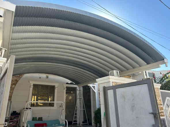 سلام عليكم اخواني 
سقايف كي سبان صبغ حراري ..
 حديد تركي 2 ملم..
  متوفر جميع الالوان 
والسعر حسب حجم السقيفه.. 
مدة العمل يوم واحد فقط 
موبايل.. ***********
