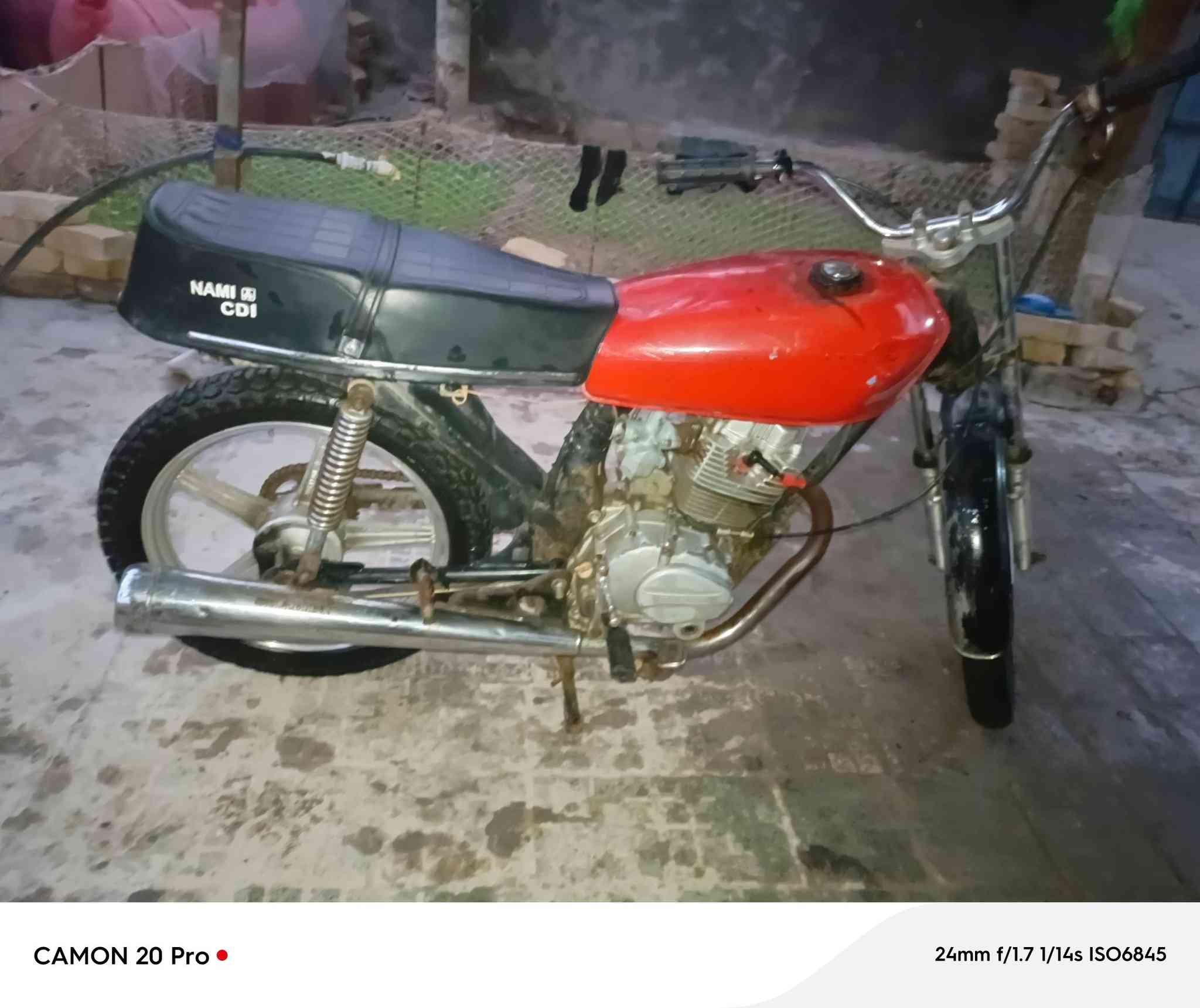 سلام عليكم دراجه موديل 2014 اوراق اصولي شاصي نضيف من الخياس ولحيم ولكطع  تواير جدد ويل نجمه جديد سعر خاص المو شراي لا يتصل واتساب *********** اتصال***********
