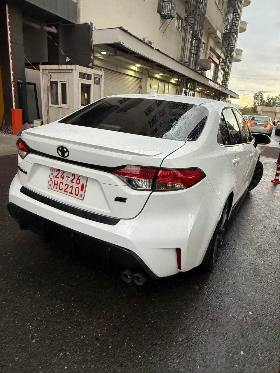 Toyota corolla 24// SE
فقط نص بوند صبغ 
بدون دواخل 
ماشية قليل 
شرط الرقم والفحص 
رصعات قليلة معدلة عالبارد
بصمة وهيتر وكشن كهربائي وحساسات بالمري 
للاتصال ***********
سعر 156 ومجال قليل دهوك, العراق

