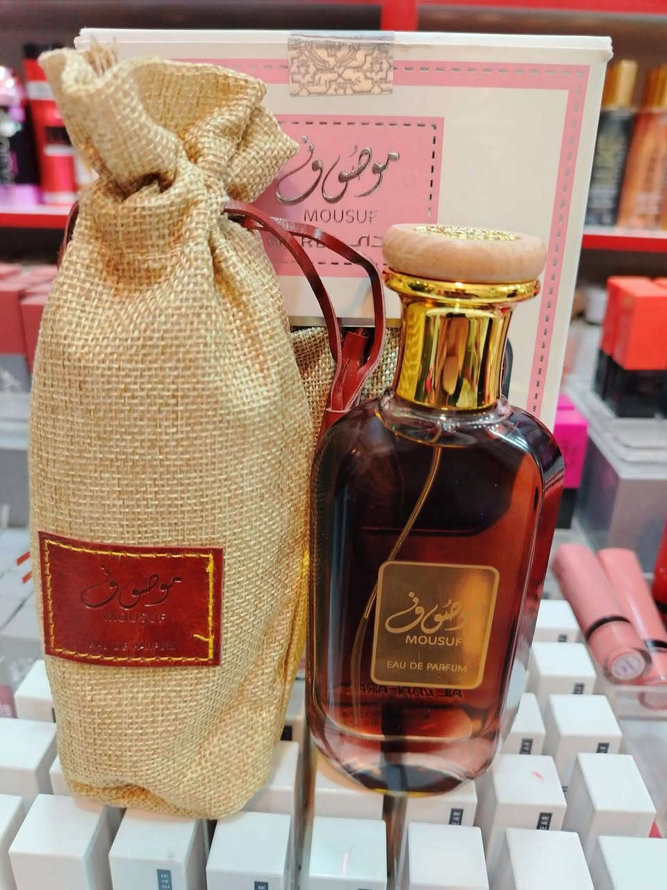 عطر موصوف🤎
  عطر موصوف الأصلي من أرض الزعفران💯  
متوفر نسائي ورجالي
  هو أحد أروع انجازات العطور الشرقية 💞 
  بجودة عالية 👌
 العطر شبيه لدرجة الجنون لأشهر العطور في العالم 😎

  بوتيك زمرده 🌺 شارع الشيخ 🌺 مقابل مجمع كلنا العراق


**إذا كنت صاحب هذا الإعلان وتريد حذفه لأي سبب، رجاءا أرسل رسالة إلى الدعم الفني**