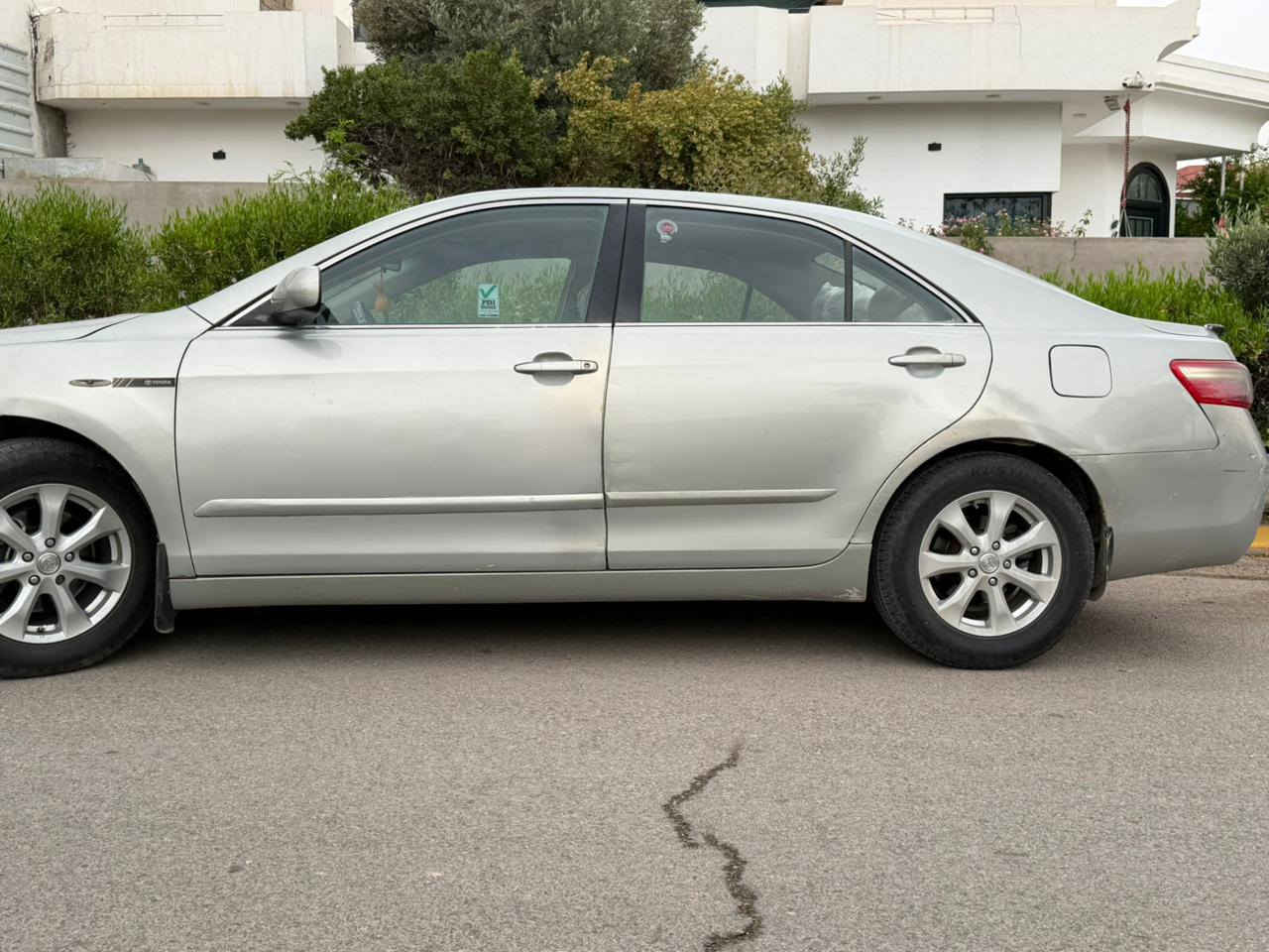كامري وارد خليجي
موديل 2008
شرط تحويل ثاني يوم 
مرايات كهربائي
 ويل كروم
3 قطعا صبوغ 
بدون دواخل
كابون بنزين اب اسمي
لون فضي

تايرات فول نظيف
مكينة وگير بالشرط 
الصدر مكفول
شاشة + كاميرا خلف
المكان  :  كركوك
رقم : ***********
*********** كركوك, العراق
