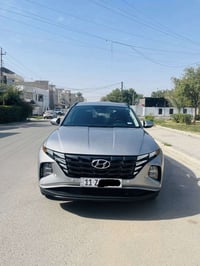 توسان موديل 2024 وارد امريكي ضربته جاملغ وباب وطرف البنيد صور الحادث و...