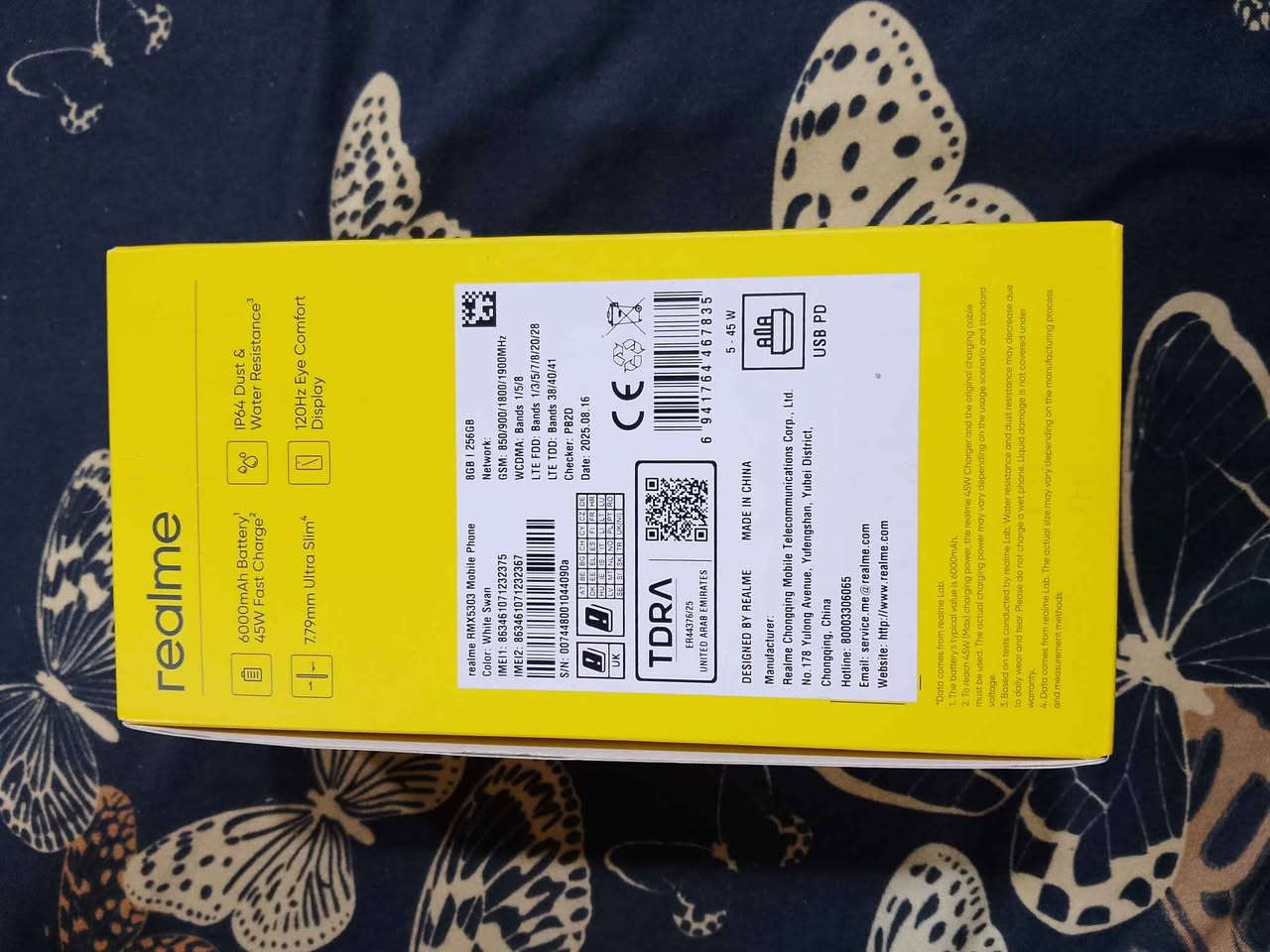 رلمي c71 ذاكره 256 جديد صارلي يومين اشتريته سبب بيع اريد بيعهم وعندي ايباد هم ناشره واريد اشتري 25 الترا فلوسي ماكفن مكان البصره ابي الخصيب سعره اشريته ب210 البصرة, العراق


**إذا كنت صاحب هذا الإعلان وتريد حذفه لأي سبب، رجاءا أرسل رسالة إلى الدعم الفني**