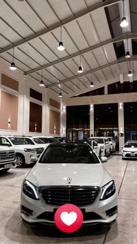 مارسدس s500  مكفوله كفاله عامه   موديل ٢٠١٥   ماشيه ٩٤  سونارها مرفق ب...