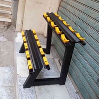 حامل دنابل • حديد تقيل • مقاوم للصدأ