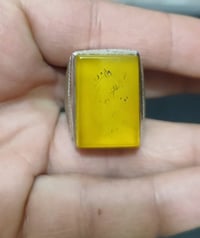 عقيق يماني • اصفر • جزع