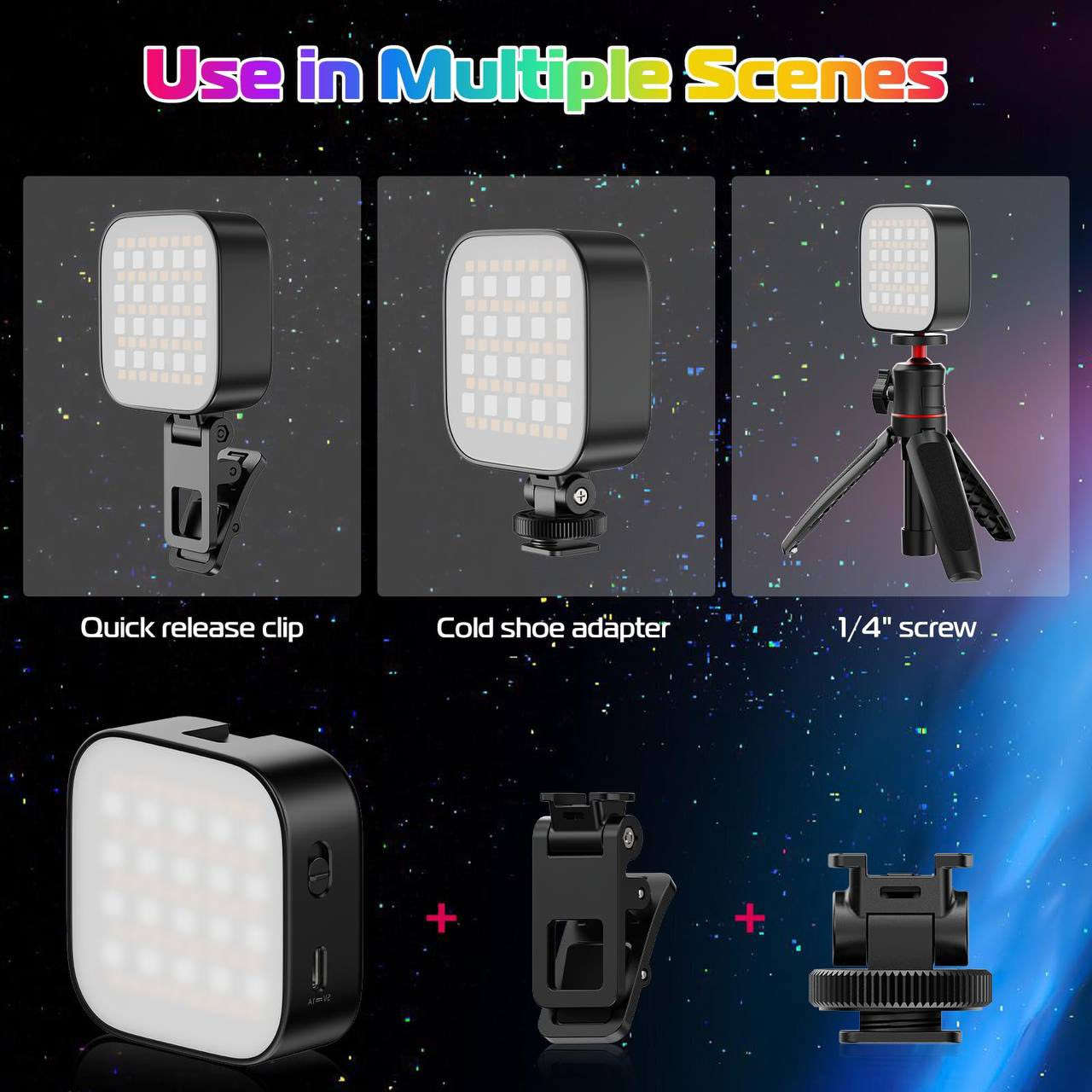 ULANZI U60 RGB Video Lights Black LED Camera Light 360° Full Color Portable Photography Lighting w Quick Release Cold Shoe Adapter and Clip, 2500mAh Rechargeable CRI 95+ 2500-9000K Dimmable Panel Lamp

اضاءة من Ulanzi 
موديل : U60
اضاءة RGB
بطارية سعة 2500 مللي امبير

السعر : 25 الف
سعرها بالمتاجر 48 الف


**إذا كنت صاحب هذا الإعلان وتريد حذفه لأي سبب، رجاءا أرسل رسالة إلى الدعم الفني**