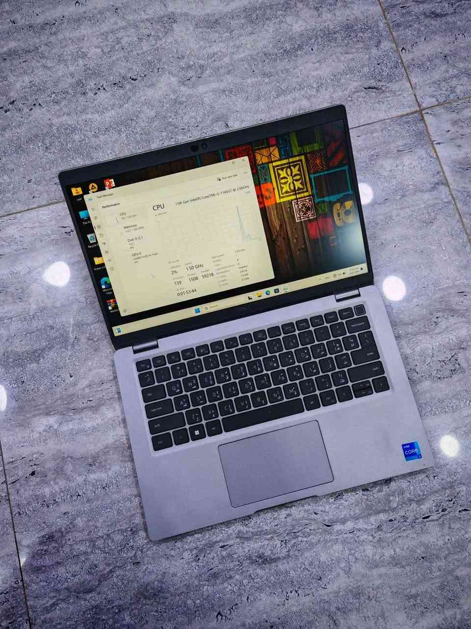 لابتوب سلم خفيف حديث معالج قوي وجيل عالي DELL 5420 Ci5 جيل حادي عشر نظافة عاليه جدا
. 
 السعر 315 الف  مع التوصيل والحقيبة والشاحن الأصلي 
. 
 النظافة شرط اخو الجديد وعل الفحص وين تريد
مناسب للدراسة والبرامج المكتبية والطباعة والتصفح والامن السيبراني وغيرها من البرامج 
……………………

 المعالج Core i5-11th جيل 11
 ذاكرة الوصول العشوائي (الرام) 8GB 
 التخزين( الهارد) SSD 256GB 
 مقاس شاشة 14 انج دقة عالية 
 منفذ HDMI & TYPE C 
شاحنة Type c 
 كيبورد  عربي انكليزي
الرام والهارد قابل للتطوير 
………………………………… بغداد, العراق


**إذا كنت صاحب هذا الإعلان وتريد حذفه لأي سبب، رجاءا أرسل رسالة إلى الدعم الفني**