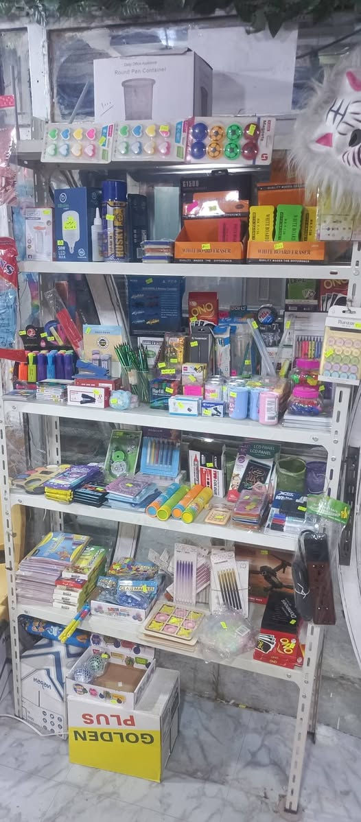 مكتبه للبيع مع  كامل  الملحقات  والغراض من  قرطاسيه  واجهزه  استنساخ  وحاسبات وكامره  تصوير  فوتو وطابعات  صور  وتحتوي على
وايبادات  وموبايلات  
تريد   بس  المكتبه والغراض القرطاسيه  موجود   او  تريدها كامله  موجود  للاستفسار  تفضل  خلص  
***********
للعلم  المكتبه  شغاله  وخير  من  الله 
مكتبه للبيع مع  كامل  الملحقات  والغراض من  قرطاسيه  واجهزه  استنساخ  وحاسبات وكامره  تصوير  فوتو وطابعات  صور  والكثر  من  الاجهزه  الاخرى  حسب  الطلب  الي  فيدك
