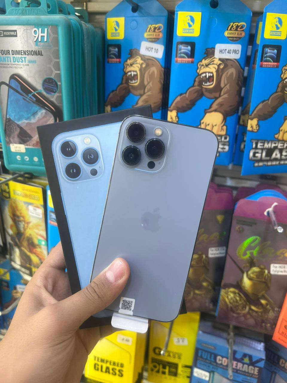 الي موصيني عله 13برو ماكس و13عادي جبتلكم قطع مفوله ونضافه مليار  ذواكر 512/دبل256  بحريات ونضاف وغراض كامله بطاريات 85/88  اسعارهن من 690 ل715      ول 13 العادي شرق اوسط ب425  وتدللون رقم التلفون ***********  
العنوان النجف الاشرف حي ميسان بدايه شارع الكيات
