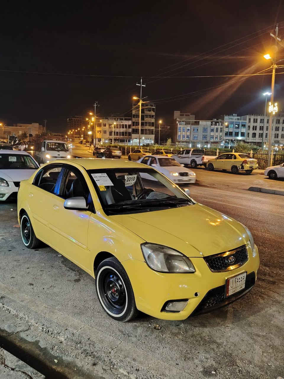 السلام عليكم
كيا ريو موديل 2010 وارد امريكي 
ضرر جاملغ امامي جه النفر والبوند وملاحضات  مكينة وكير خير من الله 
تخم تاير  نضيفه  رقم بغداد  السعر 69 -
‏‪‏‪0771 889 8341‬‏
