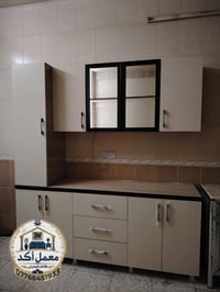 ٥٥٠ الف فقط  كاونتر MDF تركي   القياس: مترين  + سنك مرمر متر ونص   يتو...