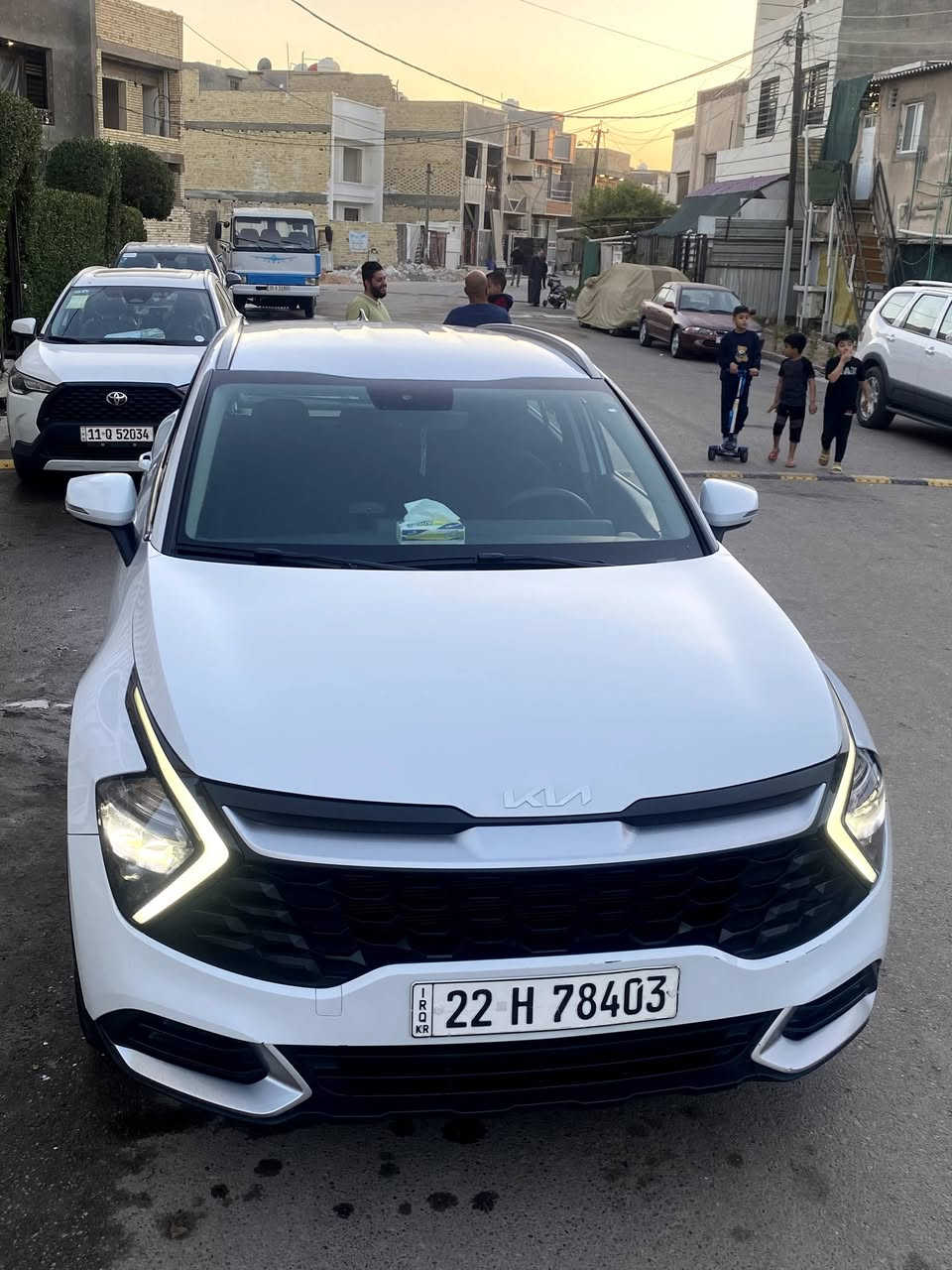 السلام عليكم 
كيا سبورتج 2023 خليجي رقم اربيل بسمي مواصفات بصمه تشغل وبصمه ابواب شفتات مري شفط سايد بريك بصمه حساس امامي وخلفي 3 وضعيات قياده  سياره على وضعيه الشركه ماشيه 79 سبير منازل محرك 2000 دوش بيها صبغ بنيد فقط بدون دواخل وبيها سونار مرفق السعر 190 وبيها مجال المكان بغداد طوبجي ‏‪***********
