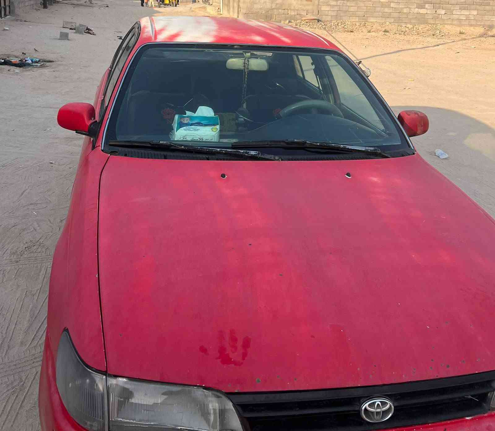 كرولا موديل 94 محرك 1800كير محرك كفاله مصبوغة جمالية يوجد جراد بالقمارة السعر 50 وبيها مجال البصره سفوان اتصال ***********
