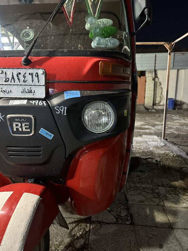 سلام عليكم تكتك 22 شهر 10 تكتك زيرو كفاله عامه من ضربه وصبغ ومعجون محرك بل جيس ثاني يوم احولك مكاني بغداد الشعب شارع الأسواق المركزيه ***********
