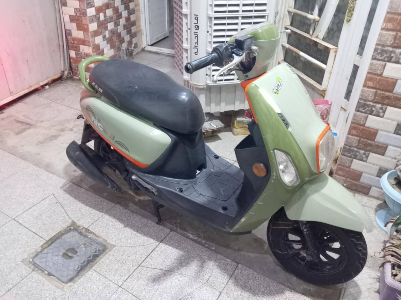 سلام عليكم 
دراجه بوليسي حديث للبيع بوشه 55مزوده دراجه متعوب عليه لونها حلوو يخبل دراجه احلى من الصور وياله نجمه السعر 500وبيه مجال للطيبين الاستفسار *********** مكاني حله
