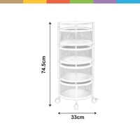 رف حديد • متعدد الطبقات • قاعدة متحركة
