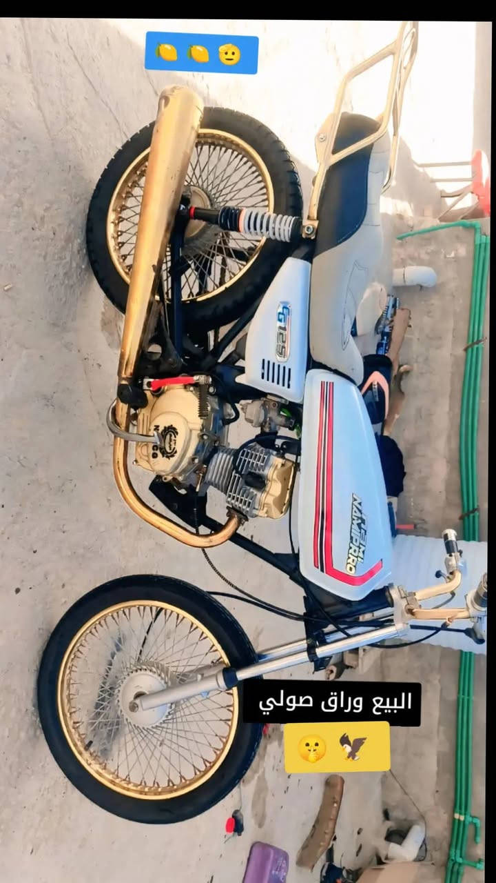 دراجه البيع وراق صولي ٤٥٠وبيه مجال مديل ١٧ المكان ديوانيه الحمزه الشرقي ***********
