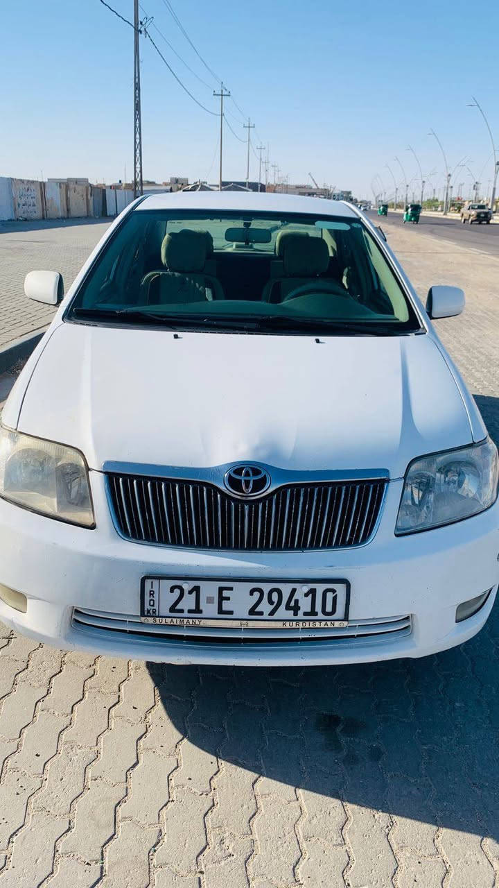 كورلا بيكاتشو
موديل {2007 }خليجي
محرك {1800}
سويج عدد { 2 }
مكفولة كفالة عامة
فقط شبر في البنيد كما هو واضح في السونار
محرك كير وضع الشركة
المكان البصرة
رقم صاحب السيارة 

(***********) البصرة, العراق
