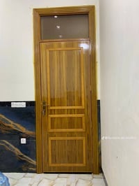 باب صاج ٥مم • حشو خشب ثقيل • الديوانية