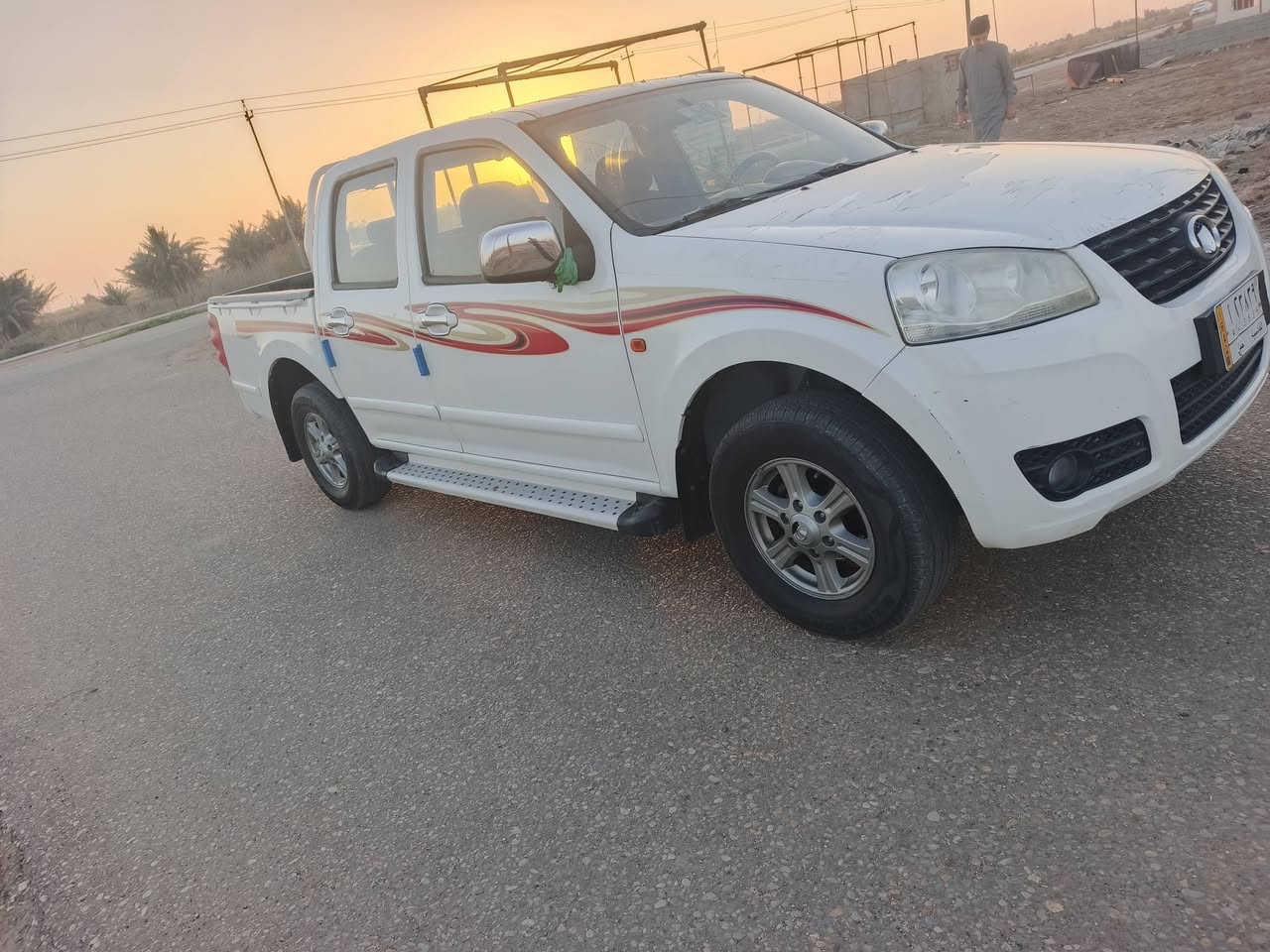 سلام عليكم
كريت وال 2017 مكفوله وجاهزه من كلشي 
مكينه وكير وحداديه وتخم تاير كله جديد 
رقم قادسيه 
السعر 88 وبيه مجال 
مكان السياره الديوانيه قضاء الحمزه الشرقي 
‏‪***********‬‏
