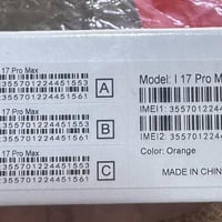 آيفون 17 برو ماكس • صيني • قفل ايكلود