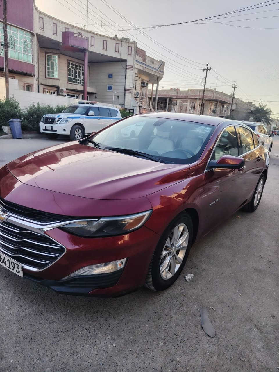 ماليبو للبيع موديل ٢٠١٩ وارد امريكي بدون حادث كلين فقط سرقه دعاميه وبكلايتات وصور امريكا مرفقه بالمنشور وهنا بل عراق هم مكفوله كلين لاصبغ ولاتبديل ولا بوارد سياره جديده لوك رقم اربيل بسمي هزه وسنويه جدد محرك وكير كفاله تخم تاير جديد تبريد ثلج تحويل ثاني يوم السعر ١٠٧ مكاني بغداد البلديات ***********
