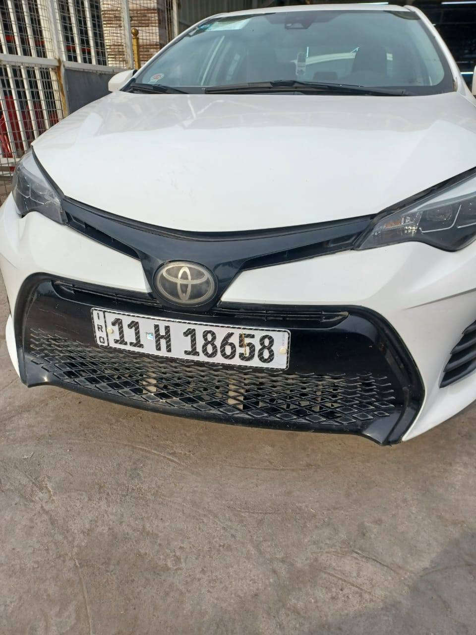 السلام عليكم كورلا وراد امريكي رقم بغداد تحويل ثاني يوم مديل 2018 السياره جاهزه من كلشي ربع مذب عليها  السعر 113 ورقه وبيها مجال   مكان السياره بغداد الكرخ الاتصل على الرقم
***********
