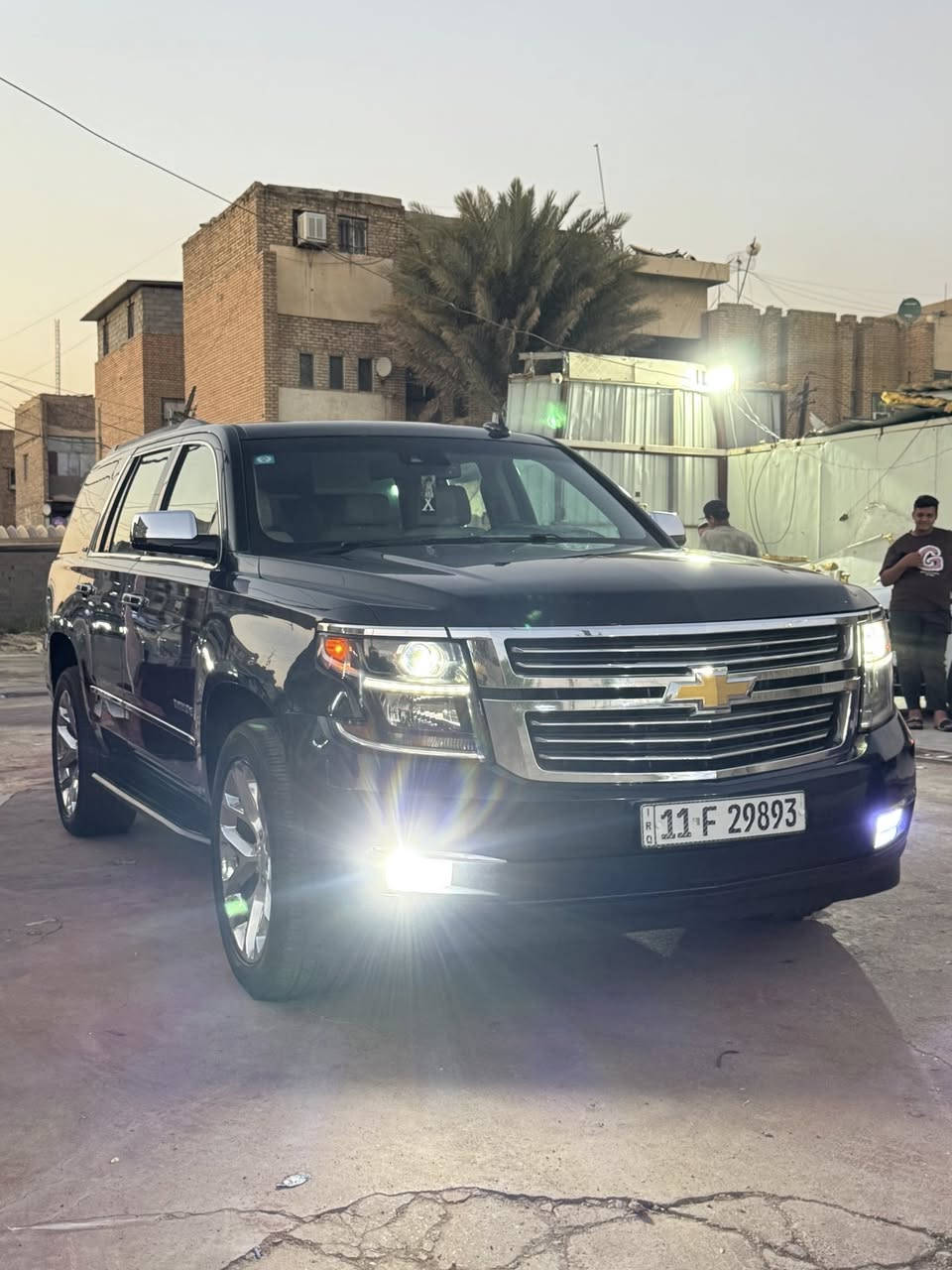 السلام عليكم
للبيع تاهو امريكي LTZ 

مديل 2019

سياره حلوه وجديده 

بيه صبغ صفحه السايق كامله 

سياره مدوشمه جديد ونضيفه شوفه العين 

سعره 280 وبيه مجال للطيبين 

للاتصال على الرقم ***********
