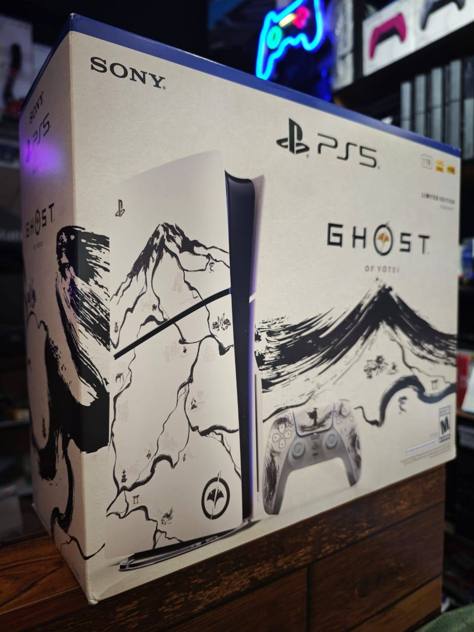 AVAILABLE NOW ..
PS5 SLIM 1TB NEW LIMITED EDITION BUNDLE 
                             GHOST OF YOTEI

بلي5 سلم نسخة خاصة جديد ..
متوفر الان في مكتبنا الكائن في بغداد حي القاهرة نهاية شارع الدلفية او المعلمين قرب كرار فون للاتصالات ..

***********/واتساب 

متوفر خدمة توصيل بغداد والمحافظات الاخرى  .
