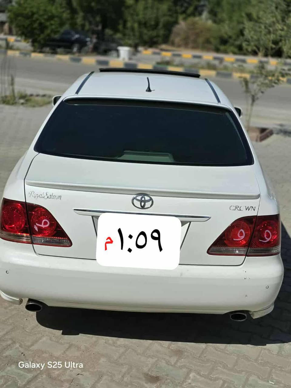 سلام عليكم سيارة شاهينه للبيع كفالة عامة سياره تسجيل جديد قرار 48 مفحوصه ومدفوع كمرك نجف نجف  بيه خطا برقم واحد من أرقام الشاصي باستمارة الفحص واستمارة الكمرك صحيحة واضباره كامله موجودة عندي والاصليه دكه حاسبة الكمارك  موجوده باقي بس الرقم موديل 2004  صدفيه شاصي 82 سعره 95 مكاني نجف ***********
