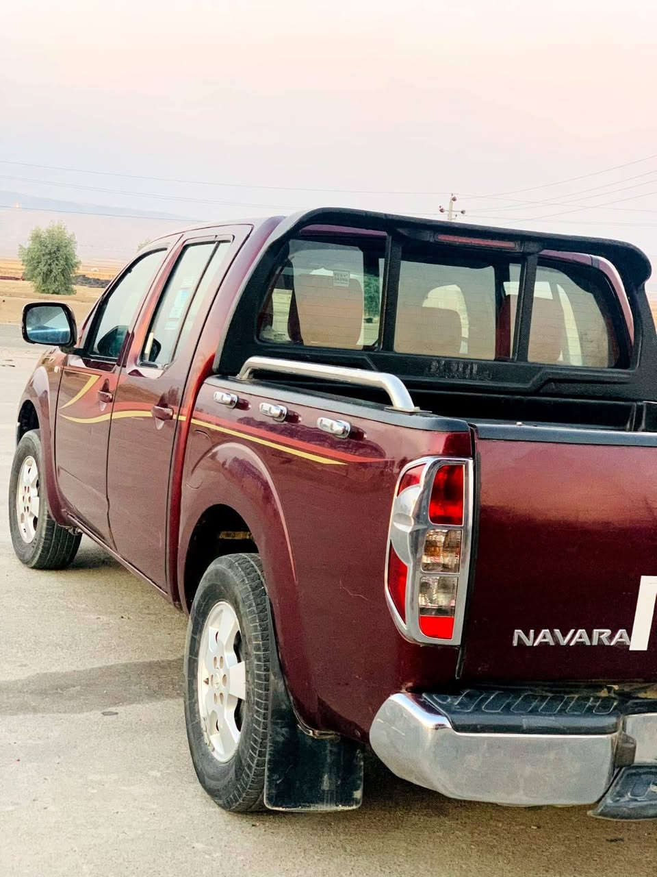 (سيارة بيكم  نيسان نافارا)
2009

السيارة كفالة عامة بدون قطرة صبغ

رقم دهوك.. سنوية 2025

سيارة بيها كابون بانزيـن

محرك وكير بشرط تخم تايرات جديد تبريد ثلج🥶 

السعر  تواصل خاص....

 رقم الهاتف ***********
