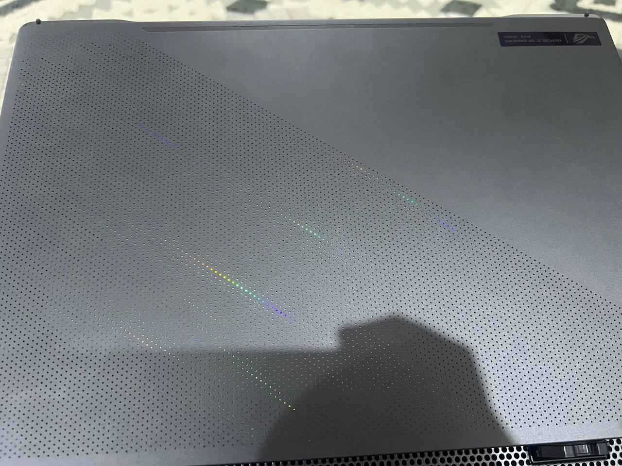 ASUS ROG ZEPHYRUS G15
GPU: Rtx 3070Ti 120watt
AMD Ryzen 9 6900HS (8cores 16 threads)
Ram: 16gb DDR5 4800MT/s(dual channel)
Hard:  256Gb Nvme SK hynix + 1TB Ssd nvme  WDC
Screen: QHD 2K 165Hz
Keyboard RGB
Original charger 240watt included 
بەگشتی لاپتۆپێکی بێ کێشەیە و شوختی نییە
تکایە سەیری تەواوی وێنەکان بکە ئەگەر بەدڵتە و بەکەڵکی بەڕێزتان دێت نامە بنێرن. لەگەڵ ڕێزم
نرخی ئەم بەرهەمە:
١٫٣٠٠٫٠٠٠ دینار أربيل, العراق


**إذا كنت صاحب هذا الإعلان وتريد حذفه لأي سبب، رجاءا أرسل رسالة إلى الدعم الفني**