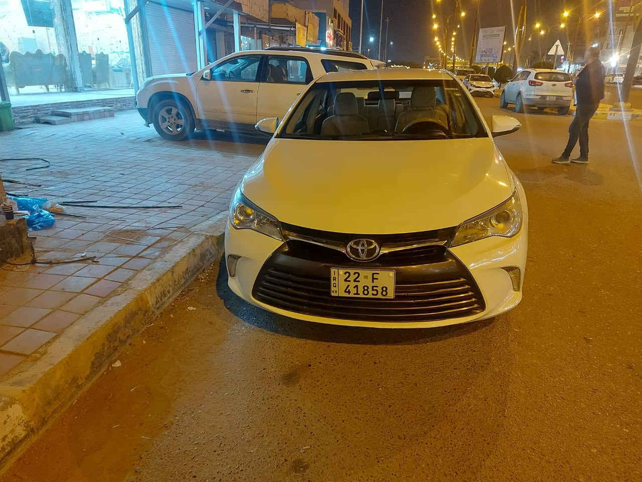 السلام عليكم
كامري ١٦ خليجي GL مكفول ماشيه ١٠٥ قطعتين تبريد ويل كب ١٧ لايت عالي ناصي زنون شاشه كامره دوشمه فوول درجه اولى تضليل جام بالكامل عازل حراري بيهه بعض الملاحظات  البسيطه مبينه بالفديو 
السعر 168 $
مكانهه بغداد + فلوجه 
للاستفسار/ ***********
***********
