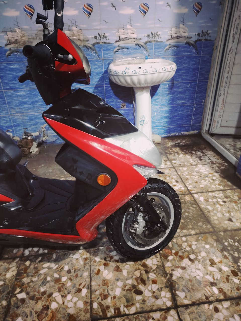 سلام عليكم شباب سكنس لد 16 كوري قبق مسح نوزل سكليتر خطين  دراجه مكفوله من كلشي للمراوس او بيع شعدك نزل بدون نطايح *********** متواجد فقط واتساب
