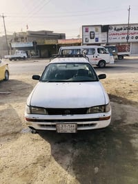 كورلا موديل 1994 رقم بغداد بسمي سياره بيه نوقص دشبول تعبان وبطاين محرك...