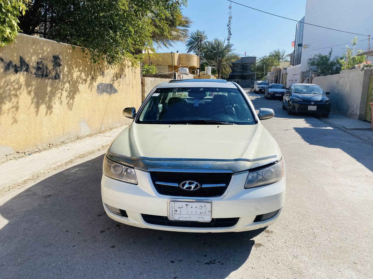 السعر 90وبيها مجال
السلام عليكم سوناتا 2007 وارد امريكي ضررها بسيط بنيد وجاملغ فقط بدون دواخل سياره رقم بغداد باسمنا تحويل مباشر فول مواصفات  لمتدد مكينه 6 / 3300 كير مكينه خير من الله جدد شادهم قبل فتره بس بيها صوت راجز حداديه جديده مع تخم تاير كهربائيات كلها شغاله مكاني ديالى خان بني سعد ***********\\\***********
