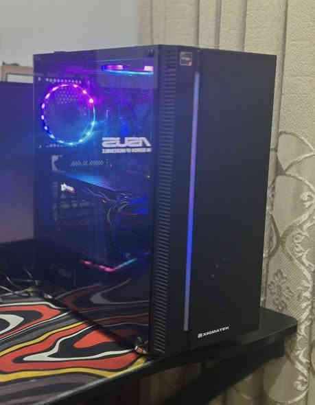 CPU : Ryzen 5 3600
GPU : GTX 1060 6gb
Storage : 256gb
PSU : 500W
Motherboard : B450
CPU Cooler : AMD

احصل على لوحة مفاتيح وماوس كهدية
445,000الف
WhatsApp: ***********
