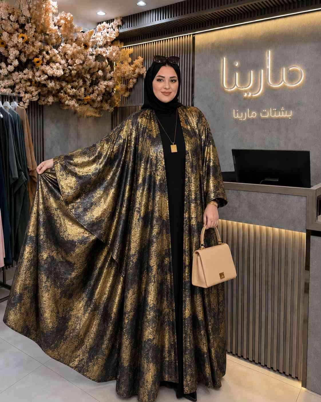للأناقة عنوان.. وللفخامة حضور استثنائي لا يُنسى ✨ بشتات مارينا الفاخرة 👑 تصميم راقٍ، خامة صيفية خفيفة وباردة، وقصة Free Size مدروسة بعناية لتناسب الأوزان من 70 إلى 100 كغم تقريباً. 🔥 السعر: 23,000 دينار فقط متوفر البيع بنظام الجملة والمفرد. 🎀 مزود بحزام داخلي مخفي يمنحكِ إطلالة مرتبة وأنيقة. 🤍 ضمان المعاينة متوفر: إذا لم تطابق القطعة توقعاتكِ، تگدرين ترفضين الطلب عند الاستلام بكل راحة. 🚚 التوصيل متوفر لكافة محافظات العراق: 📍 داخل الموصل: 3,000 دينار 📍 باقي المحافظات: 5,000 دينار 📩 للحجز والاستفسار: راسلينا عبر رسائل الصفحة أو الواتساب: 📲 واتساب 1: https://wa.me/9647722910141 📲 واتساب 2: https://wa.me/9647740854519 🌐 موقعنا الإلكتروني: https://marinaabaya.com الرابط موجود بالبايو. #بشتات_مارينا #بشت_نسائي #فخامة_نسائية #ازياء_الموصل #صناعة_عراقية 


**إذا كنت صاحب هذا الإعلان وتريد حذفه لأي سبب، رجاءا أرسل رسالة إلى الدعم الفني**