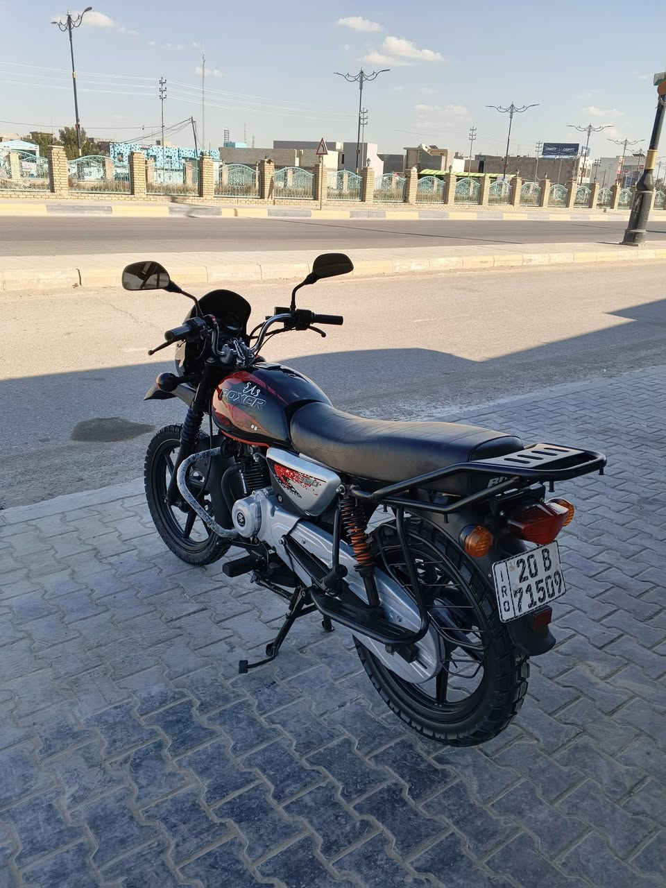 بوكسر جبلي 23 مرقم ديالى انكليزي مشروع وطني شرط التحويل دراجه جديده مابيهه نقص محرك  مكفول بيع او مراوس بيع بل نقد والقسط ماستر الرافدين فقط ديالى بعقوبة التحرير مقابل فوج ال 7 طرق بهرز ***********
