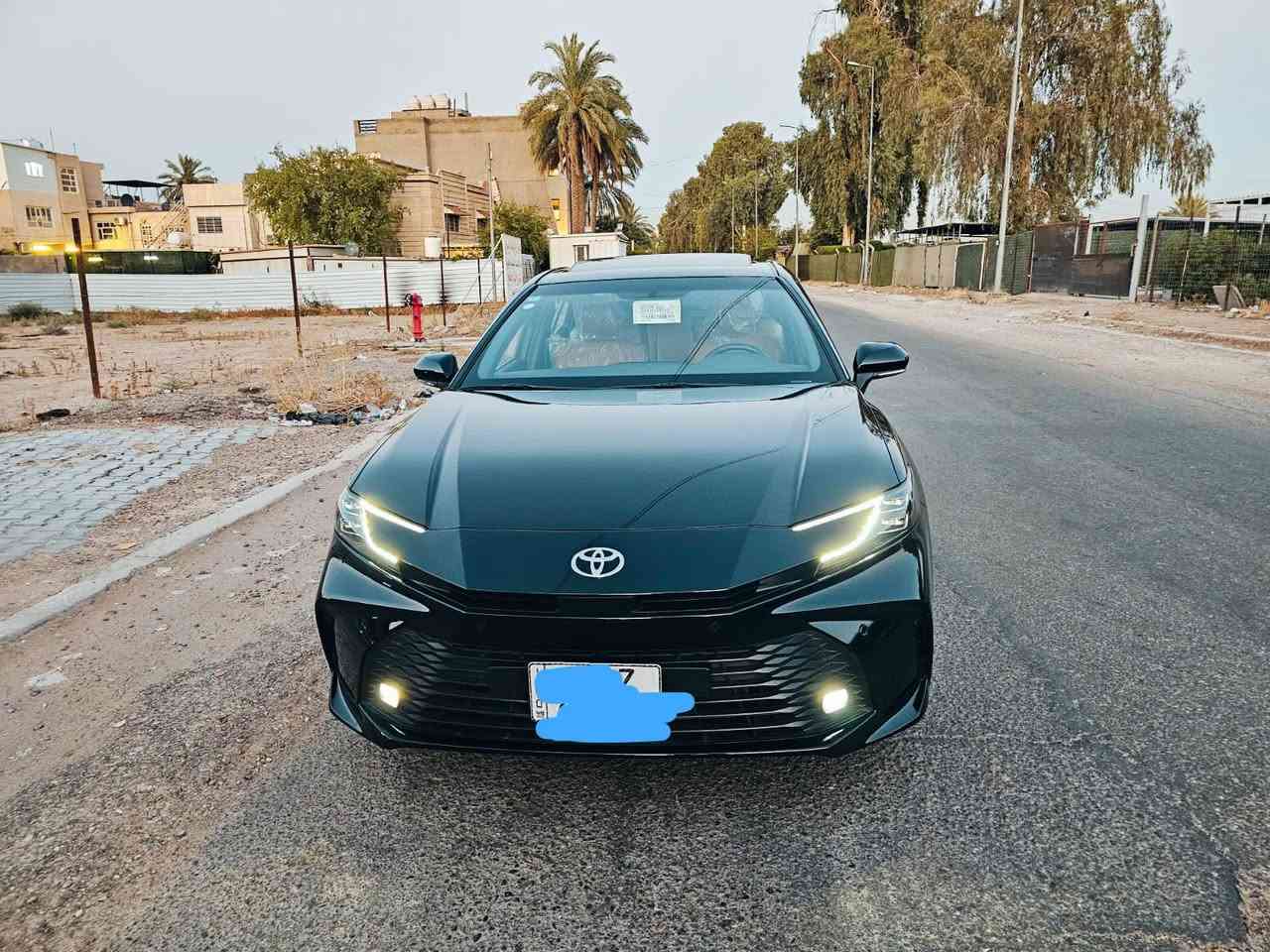 تويوتا كامري موديل 2025 وكاله ساز بيه ضمان خمس سنوات
بانزين محرك 2500
ماشية 8500 
حساس امامي خلفي
رادار توقف ذاتي امامي خلفي
بصمة تشغيل 
فتحة سقف
كرسي كهرباء
فول تحكم ستيرن
شحن لاسلكي
بردا كهرباء 
جلد لون قهواي
مكفولة من البارد والصبغ تبديل مكان سياره بغداد نفق الشرطه 
تلفون ***********
